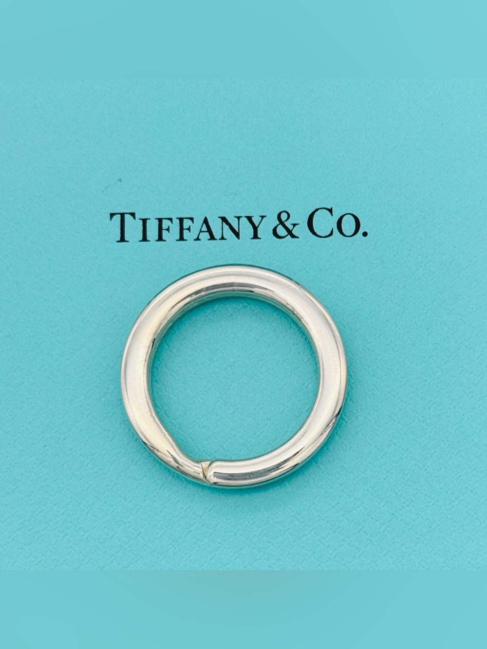 Tiffany & Co Silver Key Ring keyring